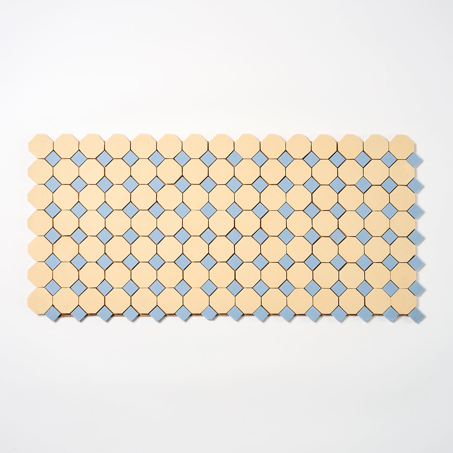 Newtown Tile Co. 1940s Yellow Octagon Floor Tile, 17 Sq Ft Available