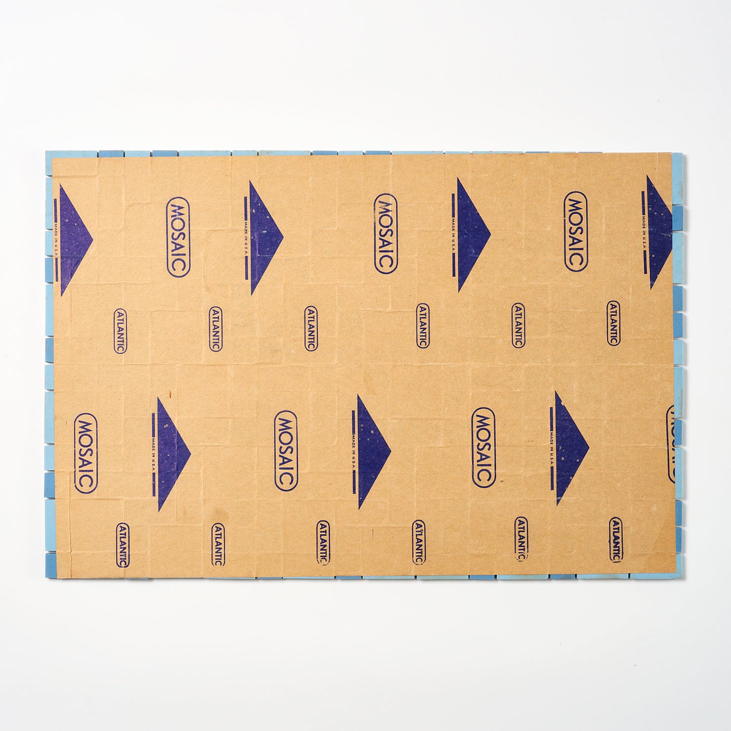 Mosaic Tile Co. 1960s Blue Random Floor Tile, 23 Sq Ft Available