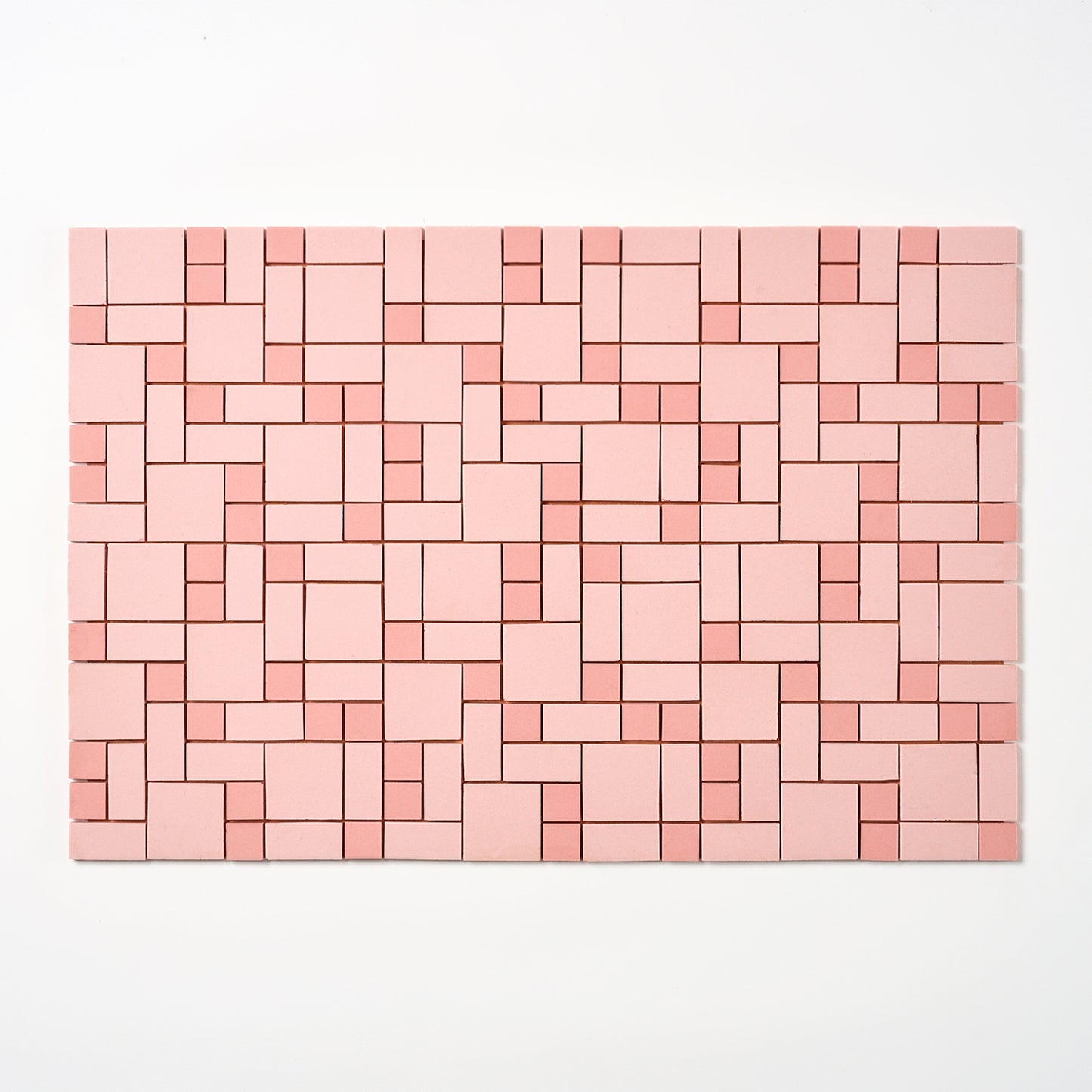 Mosaic Tile Co. 1960s Pink II Random Floor Tile, 80 Sq Ft Available - 20 Sq Ft Per Box