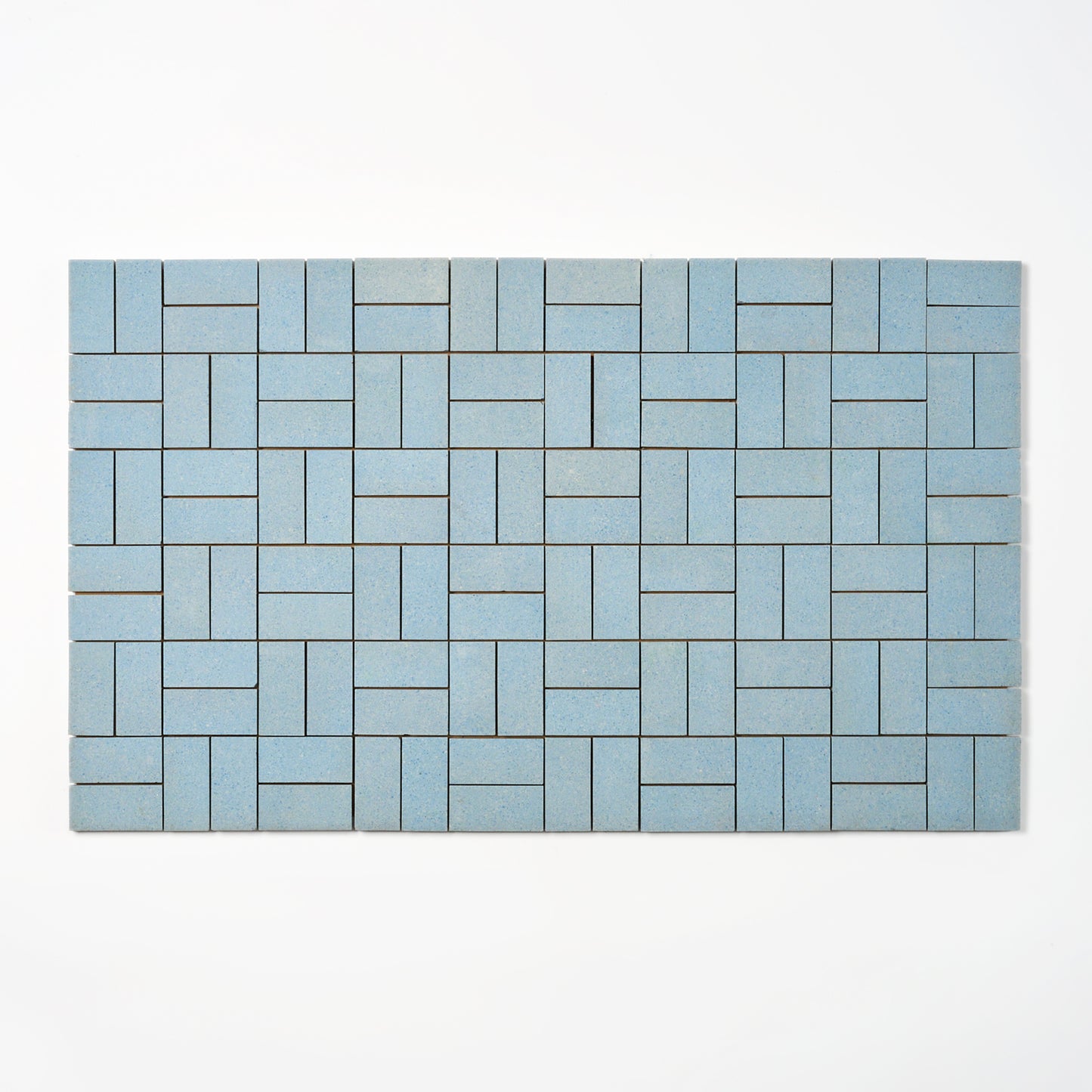Mosaic Tile Co. 1960s Blue Dresden Floor Tile