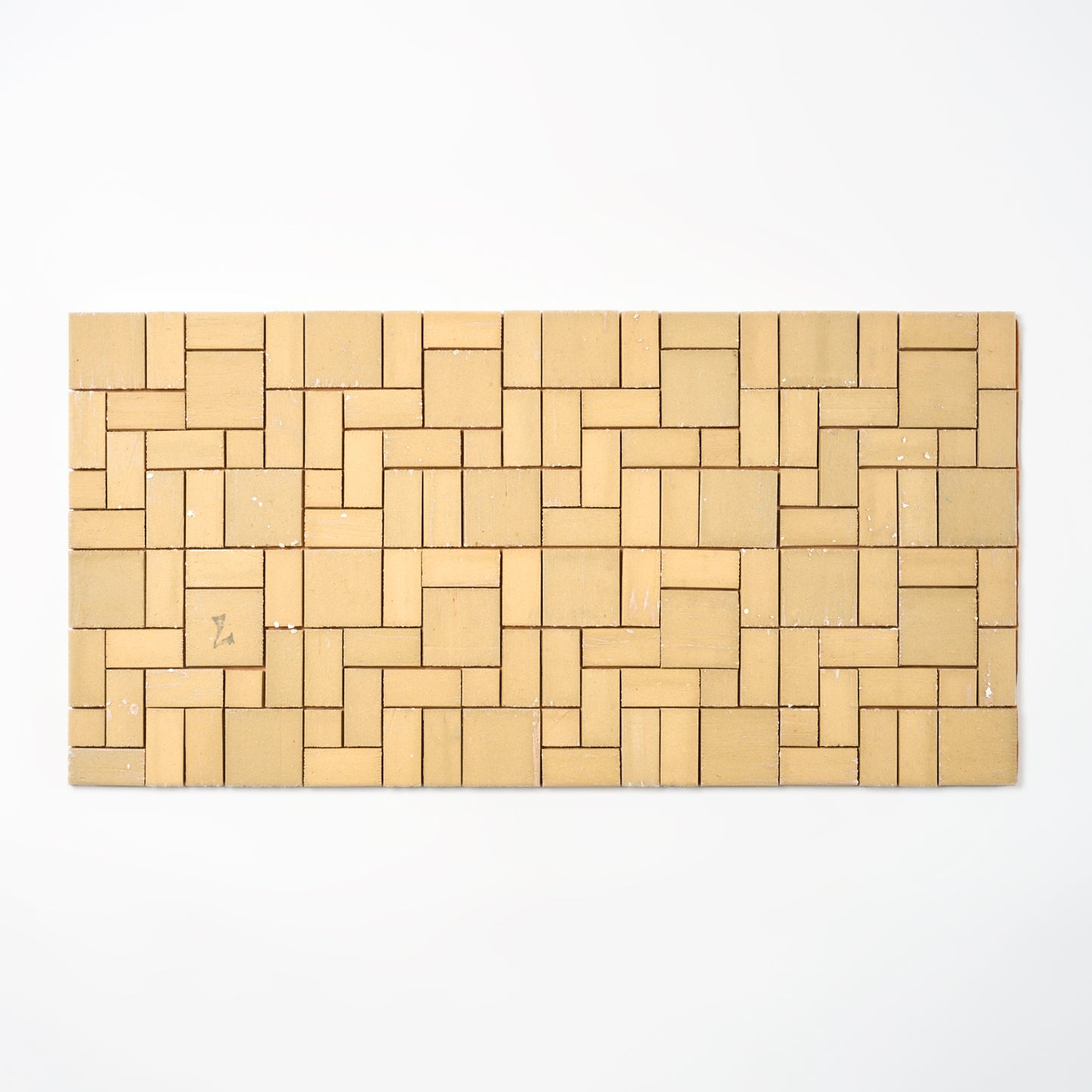 Spartan 1940s Matte Peach Block Random Floor Tile, 108 Sq Ft Available - 27 Sq Ft Per Box