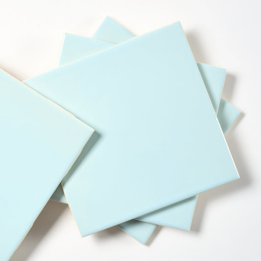 1960s Mid State Light Blue Wall Tile