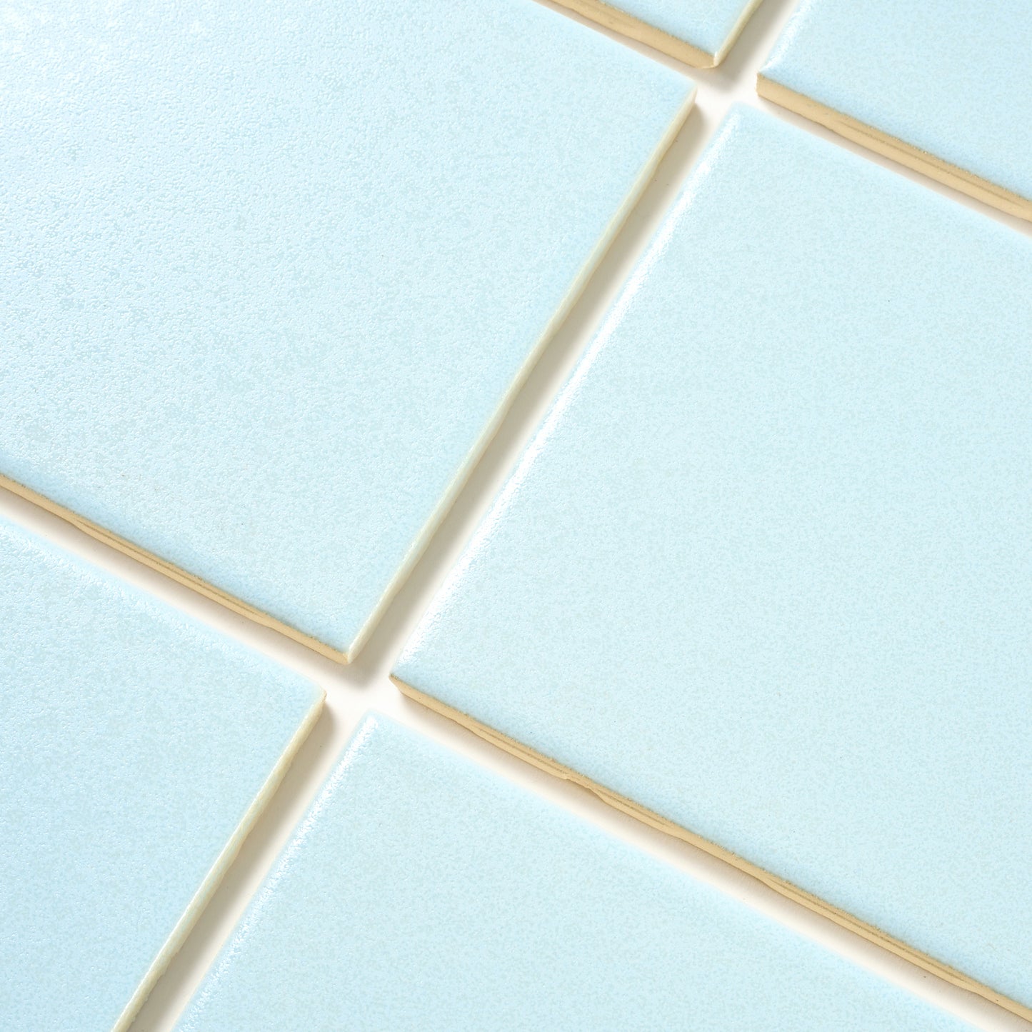 1970s FLORIDA TILE 661 Sky Blue Wall Tile