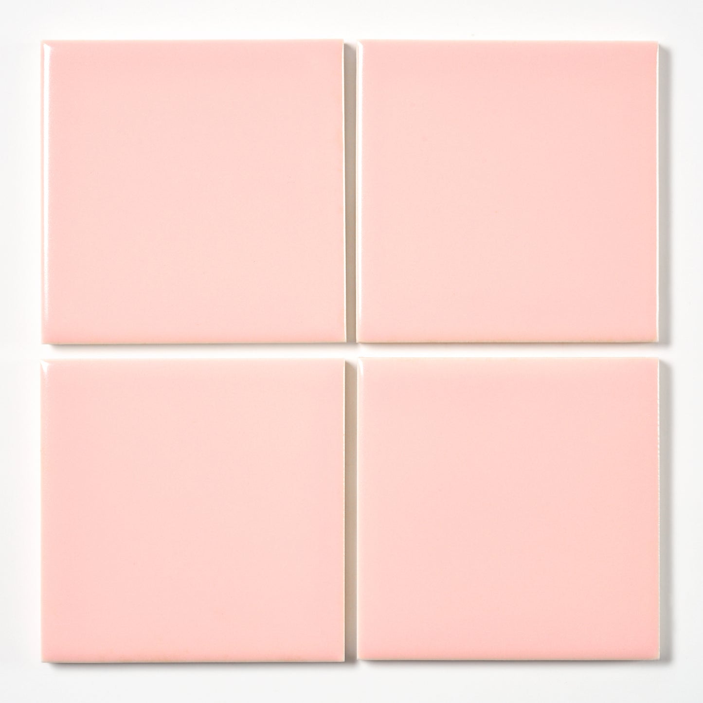 1950s Mosaic Tile Matte Pink Wall Tile