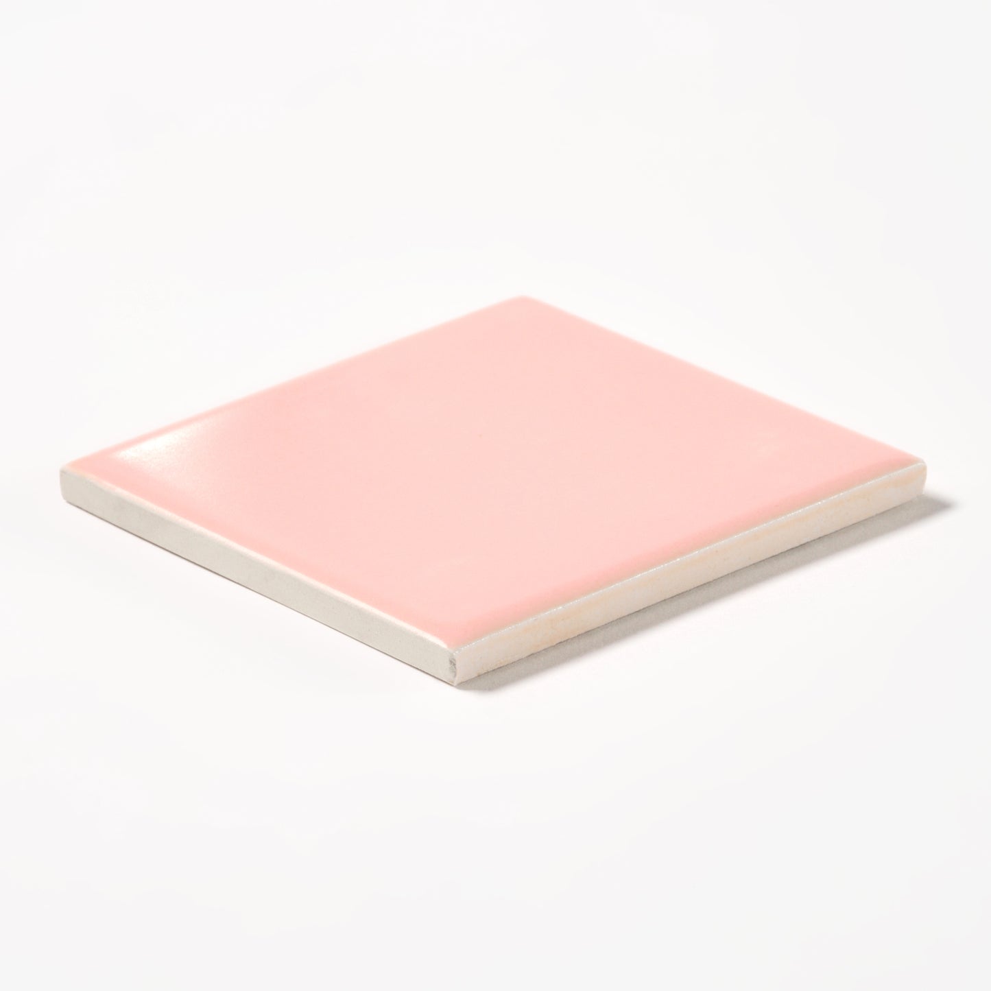 1950s Mosaic Tile Matte Pink Wall Tile