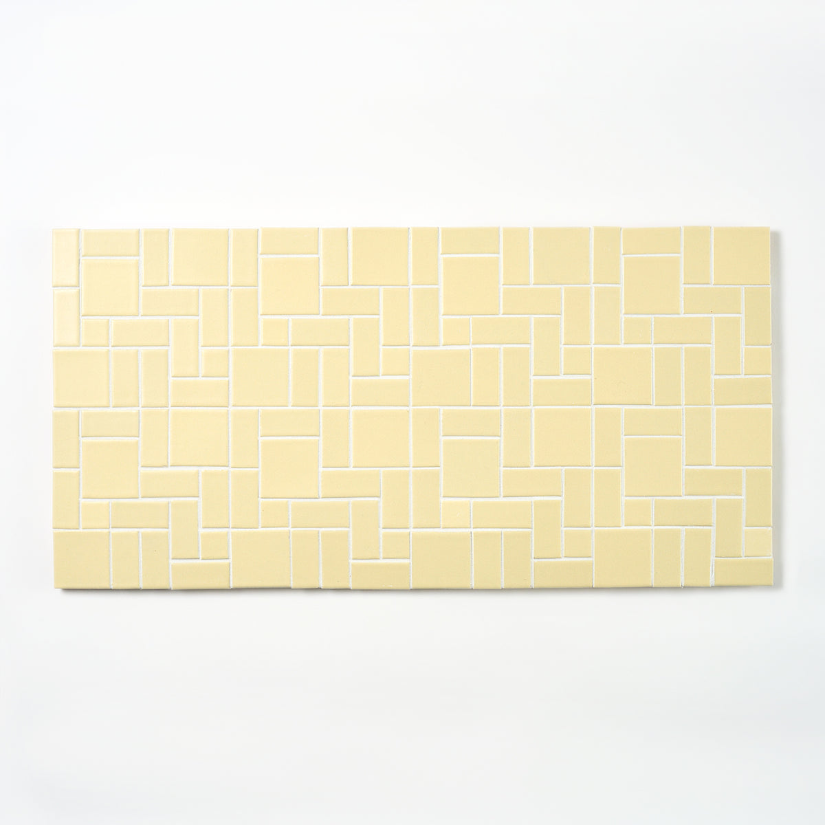Spartan 1940s Matte Ivory Block Random Floor Tile – Vintage Tile Shop