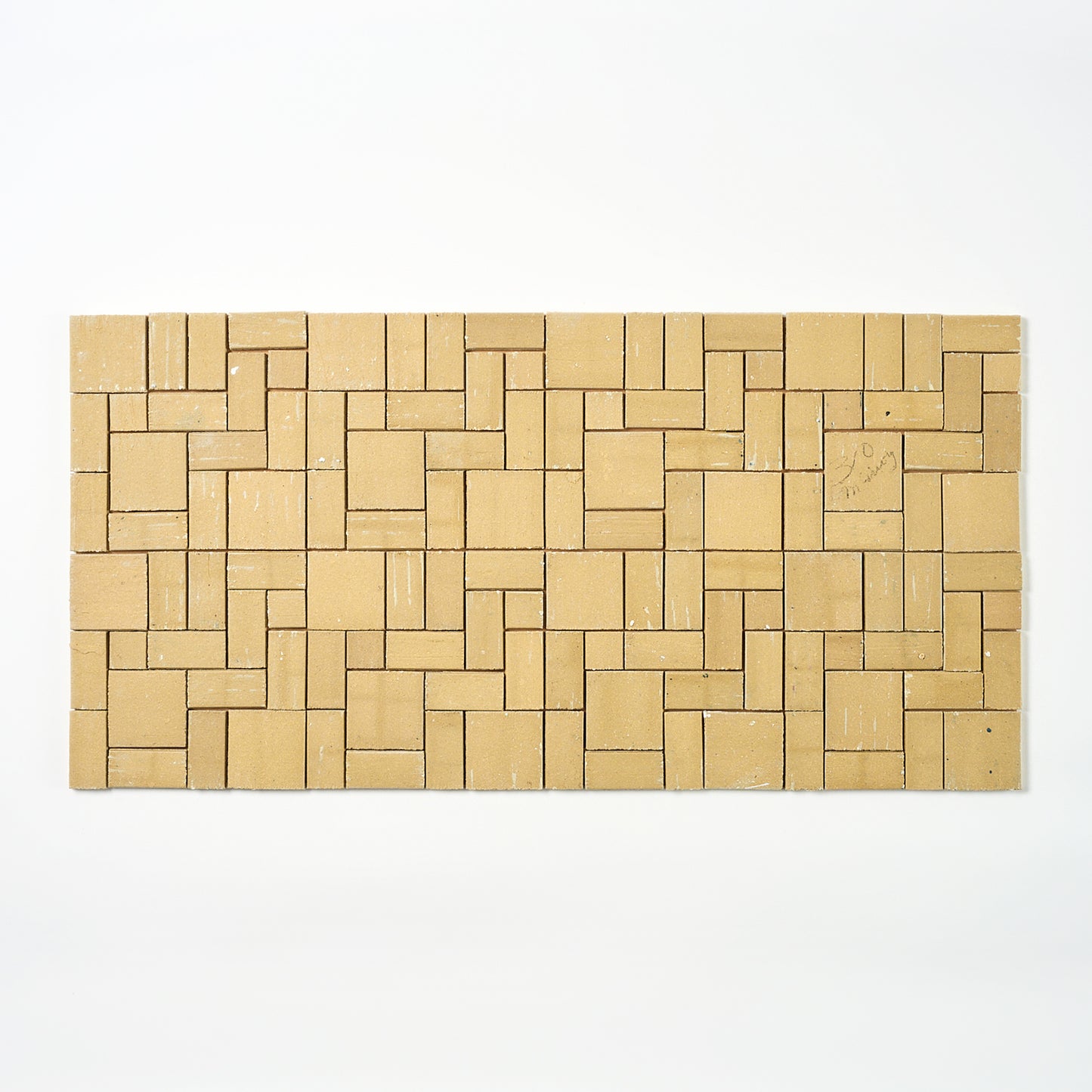Spartan 1940s Matte Ivory Block Random Floor Tile