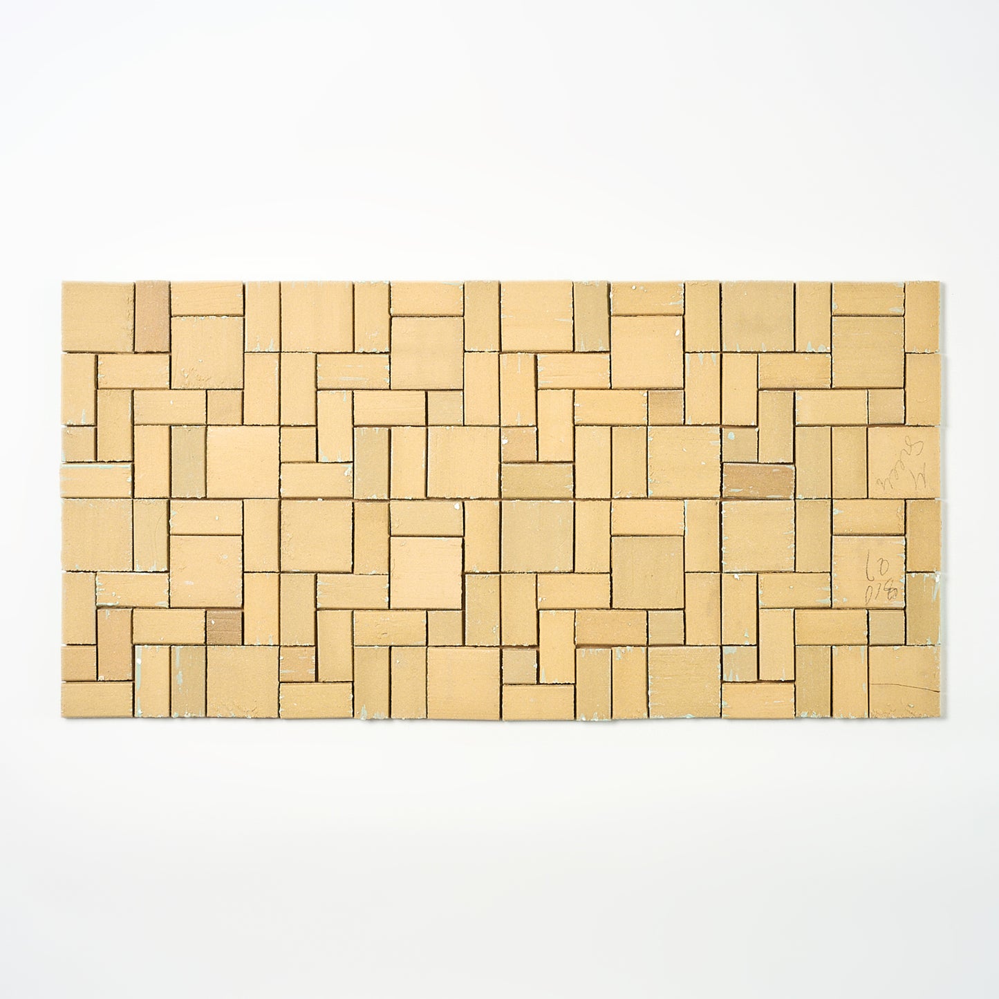 Spartan 1940s Matte Green Block Random Floor Tile, 175 Sq Ft Available - 25 Sq Ft Per Box