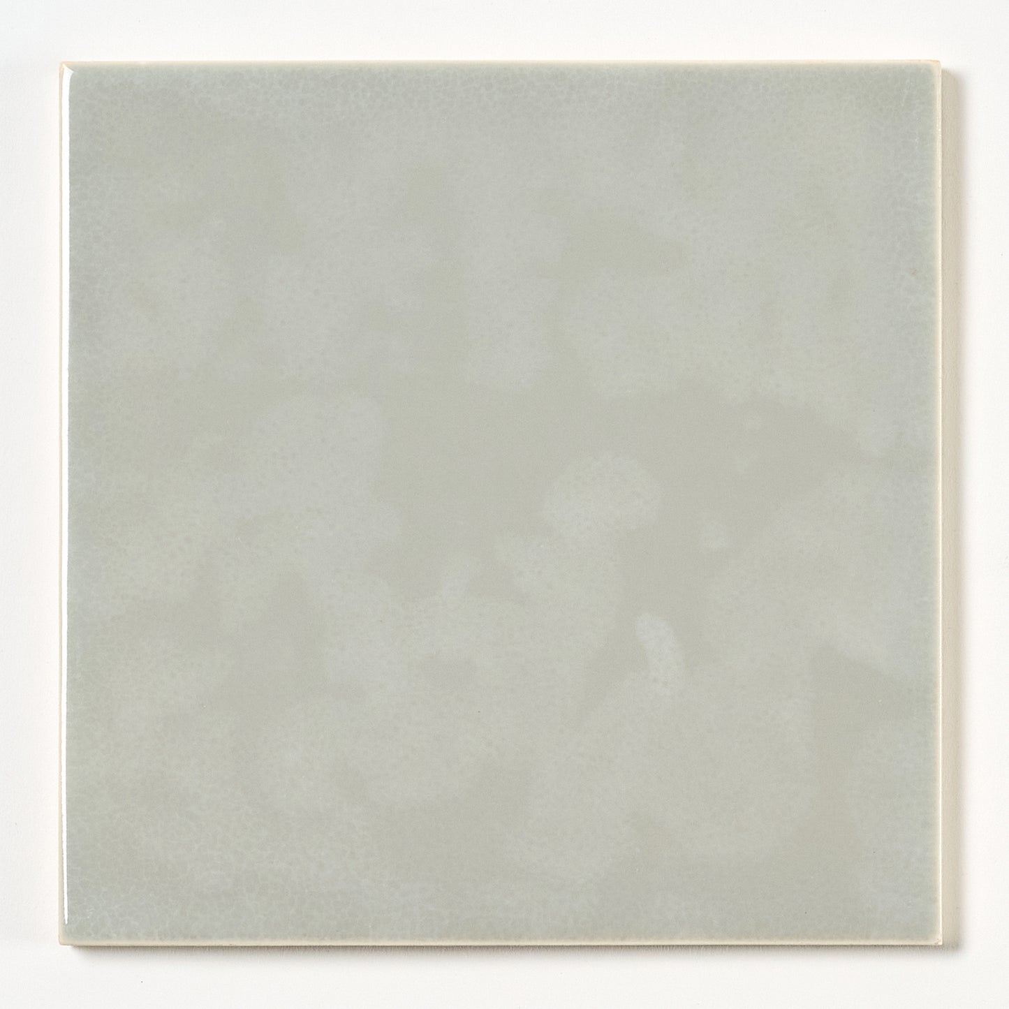 1950s Vintage Gloss Gray Mottled Wall Tile