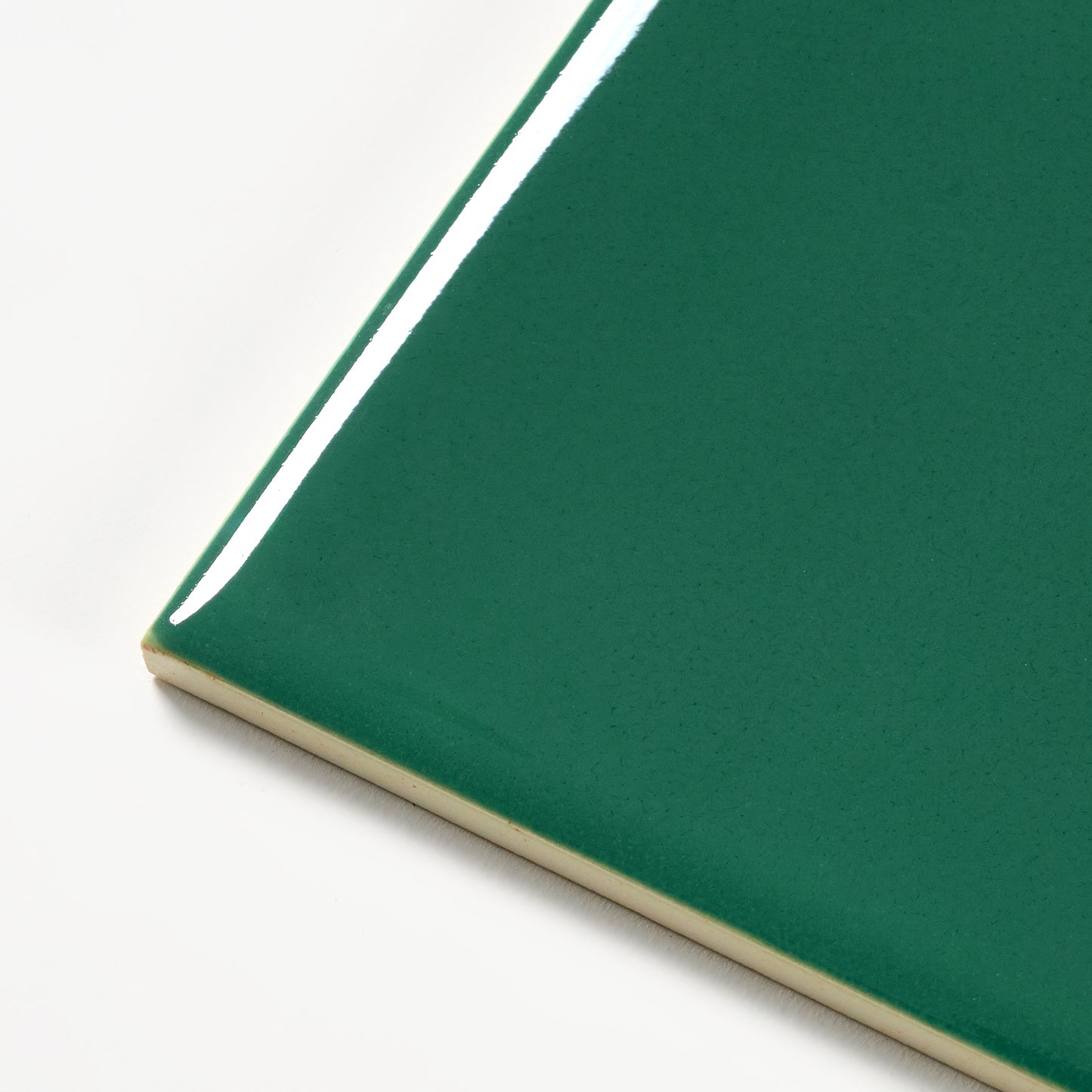 1950s Vintage Gloss Green Wall Tile