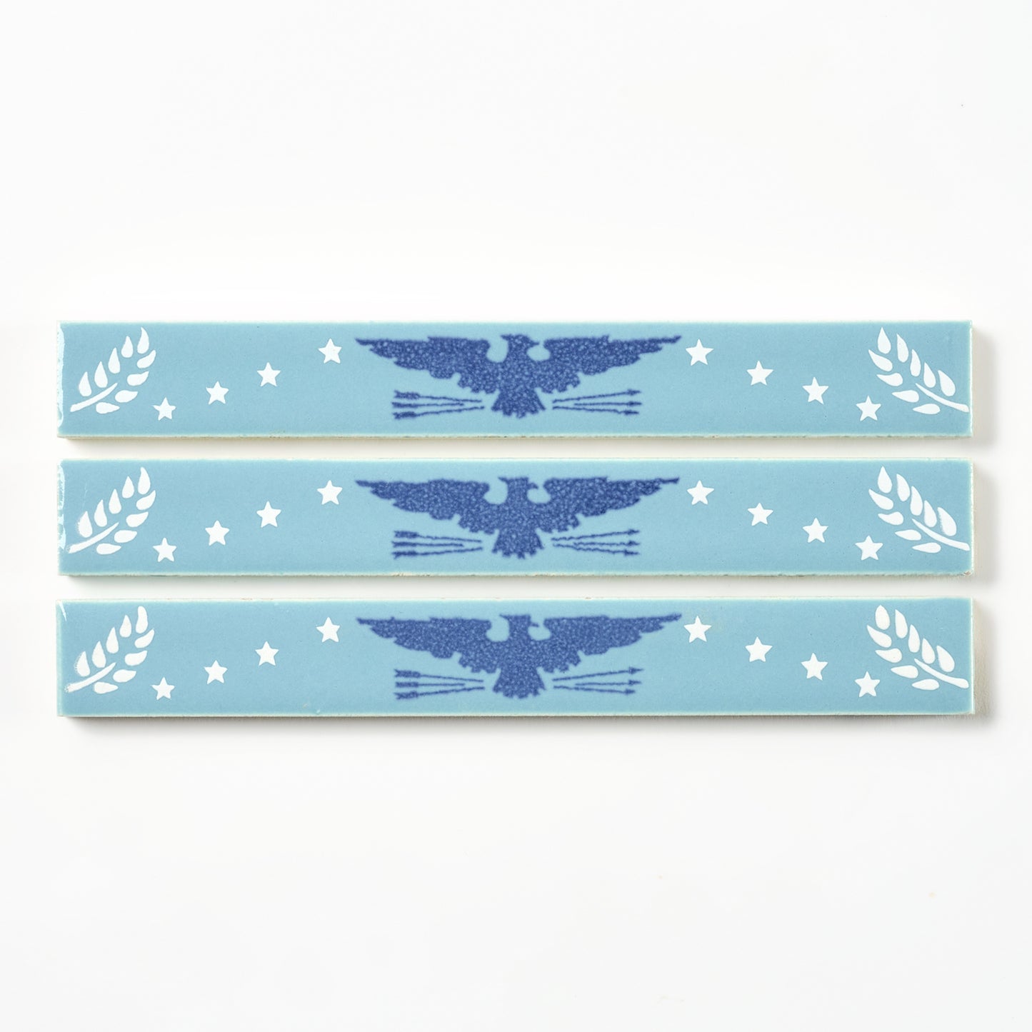 1930s American Encaustic Americana Trim Tile