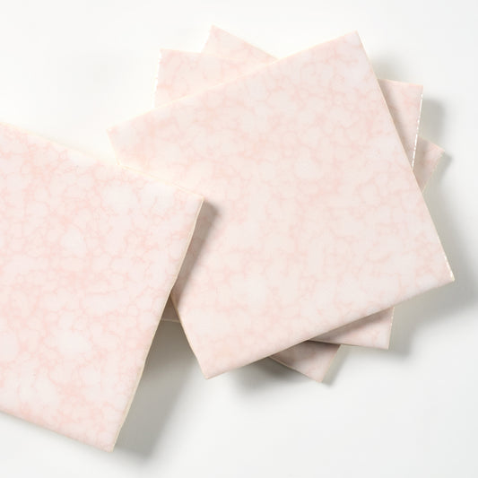 1980s Color Tile Pink Cloud Wall Tile