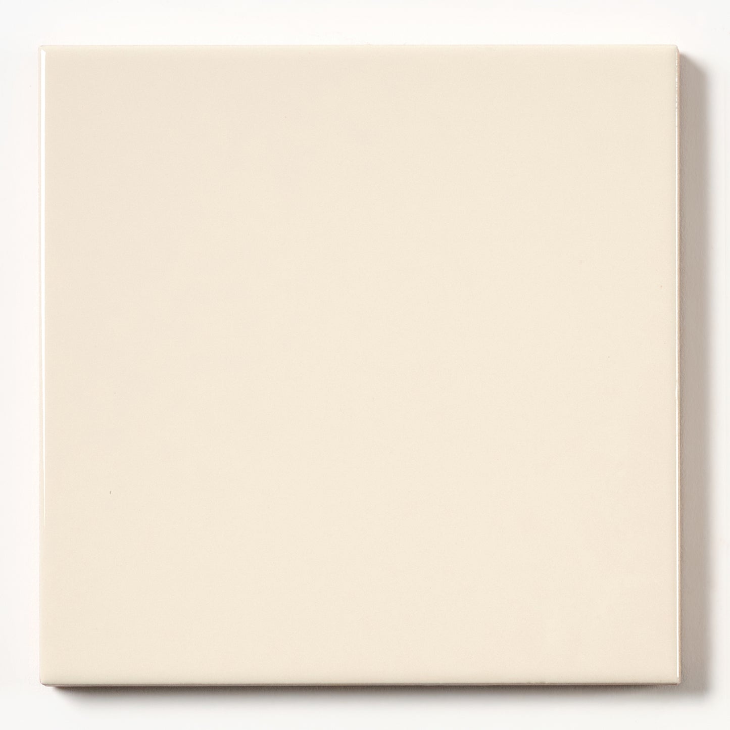 1980s Biscuit Solid Italian Made Wall Tile