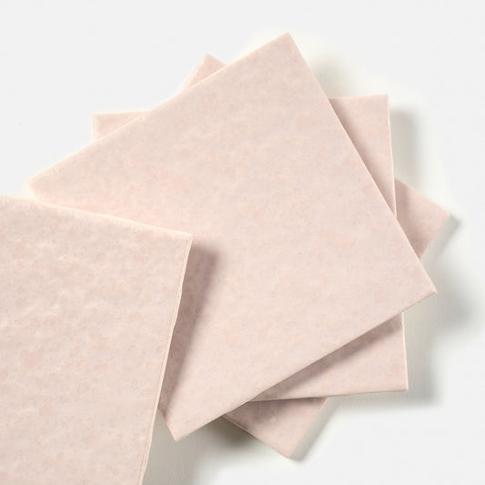 1980s American Olean Tuscany Innocent Blush Wall Tile