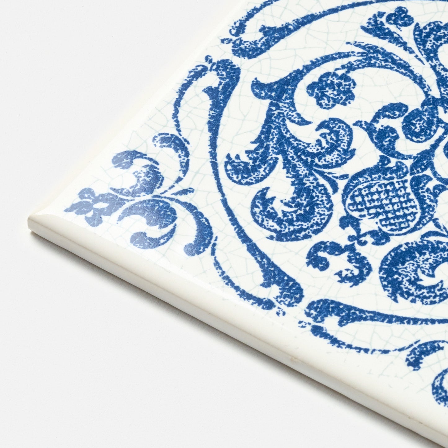 Villeroy & Boch 1970s Mettlach Blue Wall Tile