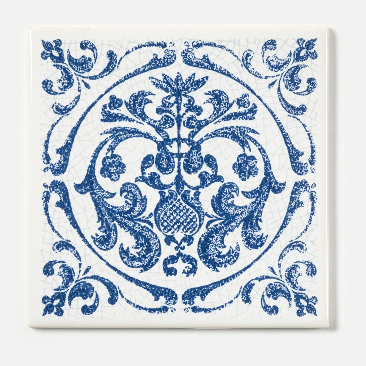 Villeroy & Boch 1970s Mettlach Blue Wall Tile