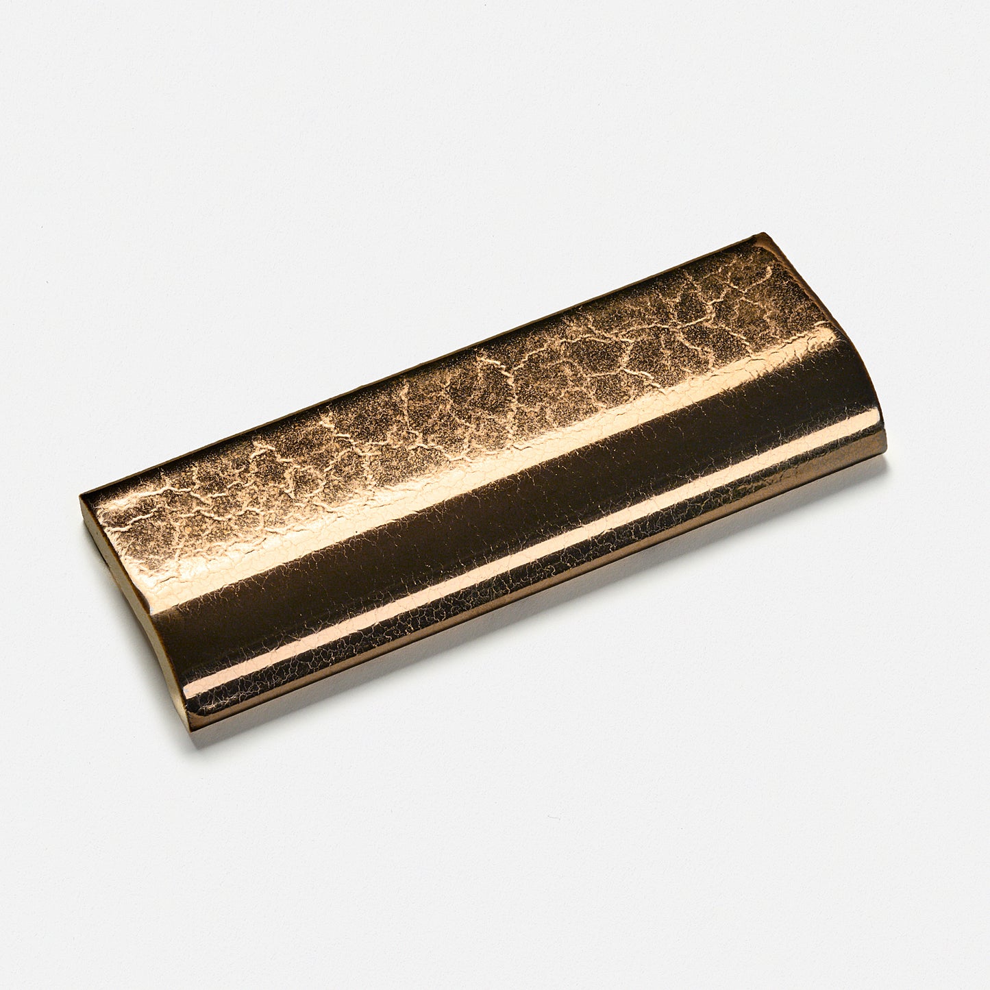 1970s Robertson 390 Bronze Bullnose Mud Cap Tile