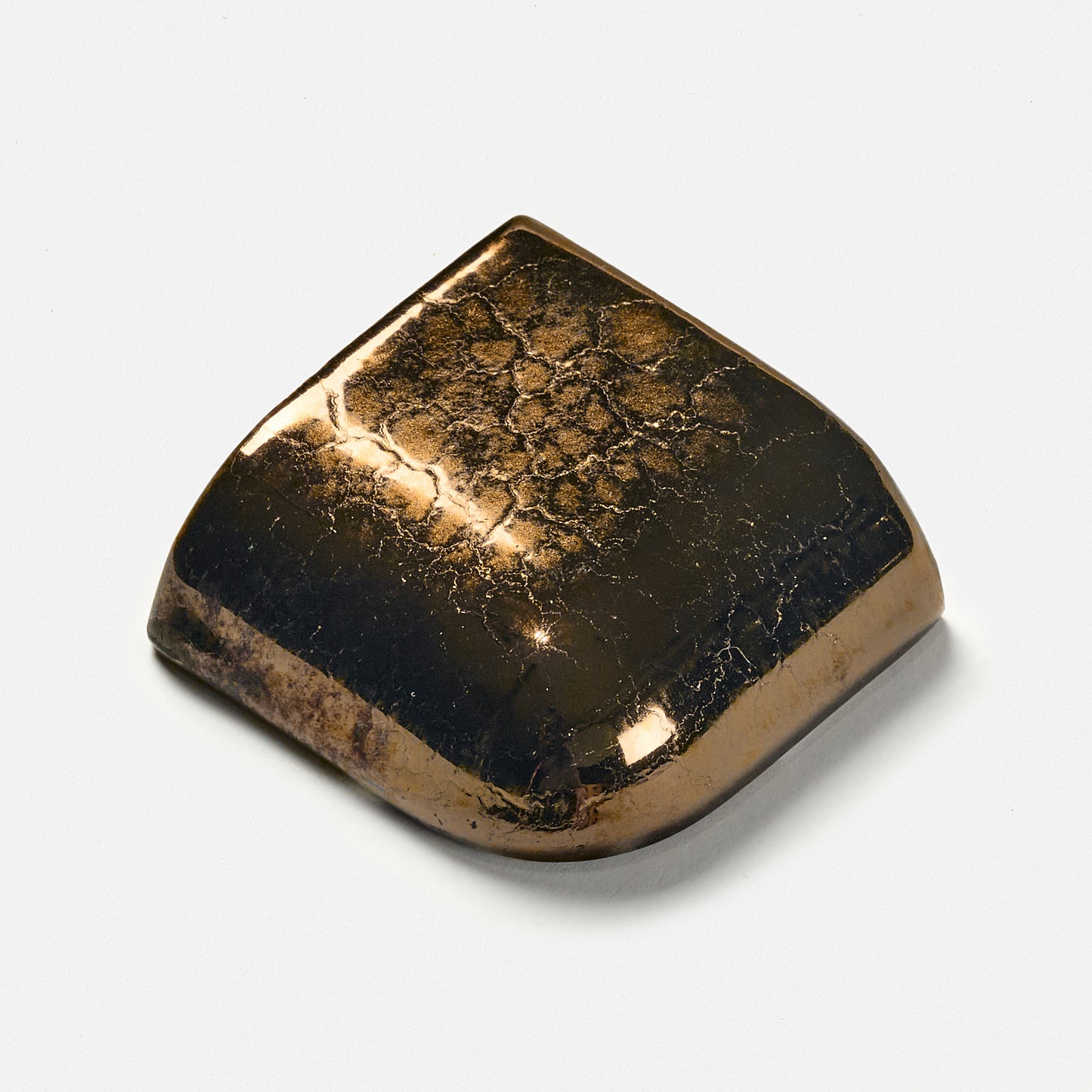 1970s Robertson 390 Bronze Double Corner Bullnose Tile
