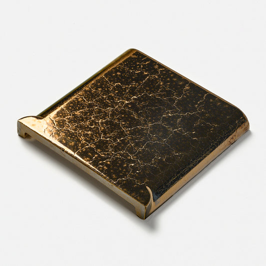 1970s Robertson 390 Bronze Large Curb Jamb Base Tile