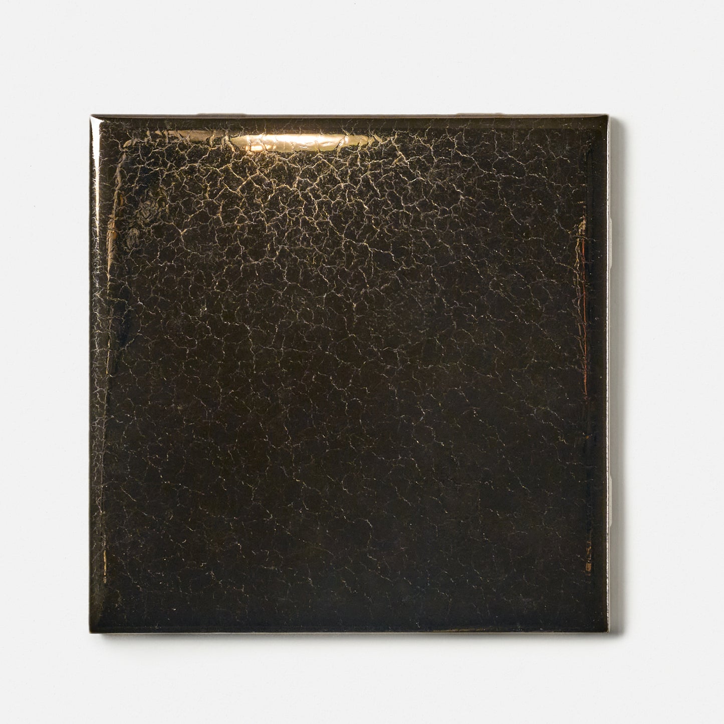 1970s Mosaic Tile Co. Large 6002 Bronze Wall Tile