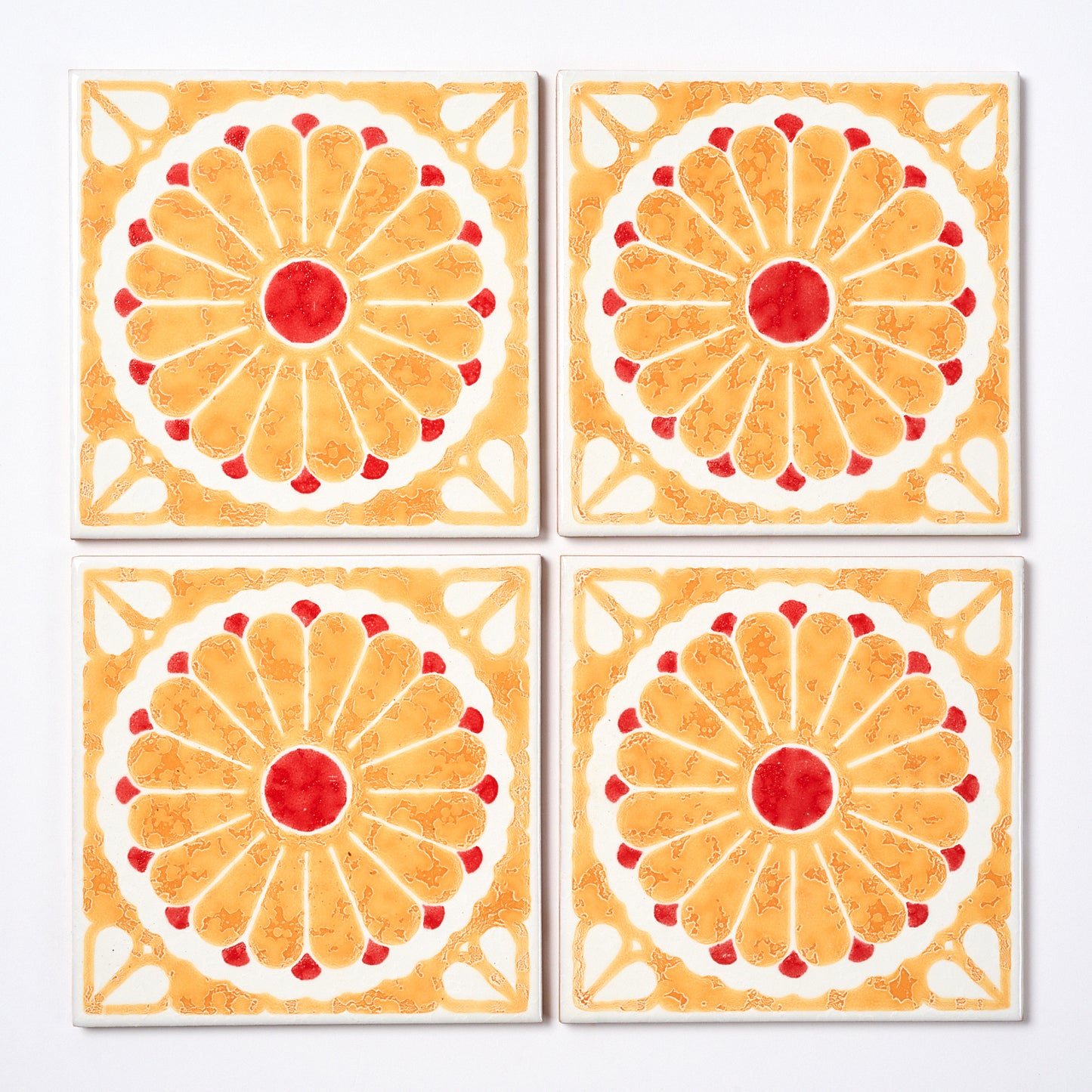 1970s Vintage Orange Wall Tile, 60 Sq Ft Available - 10 Sq Ft Per Box