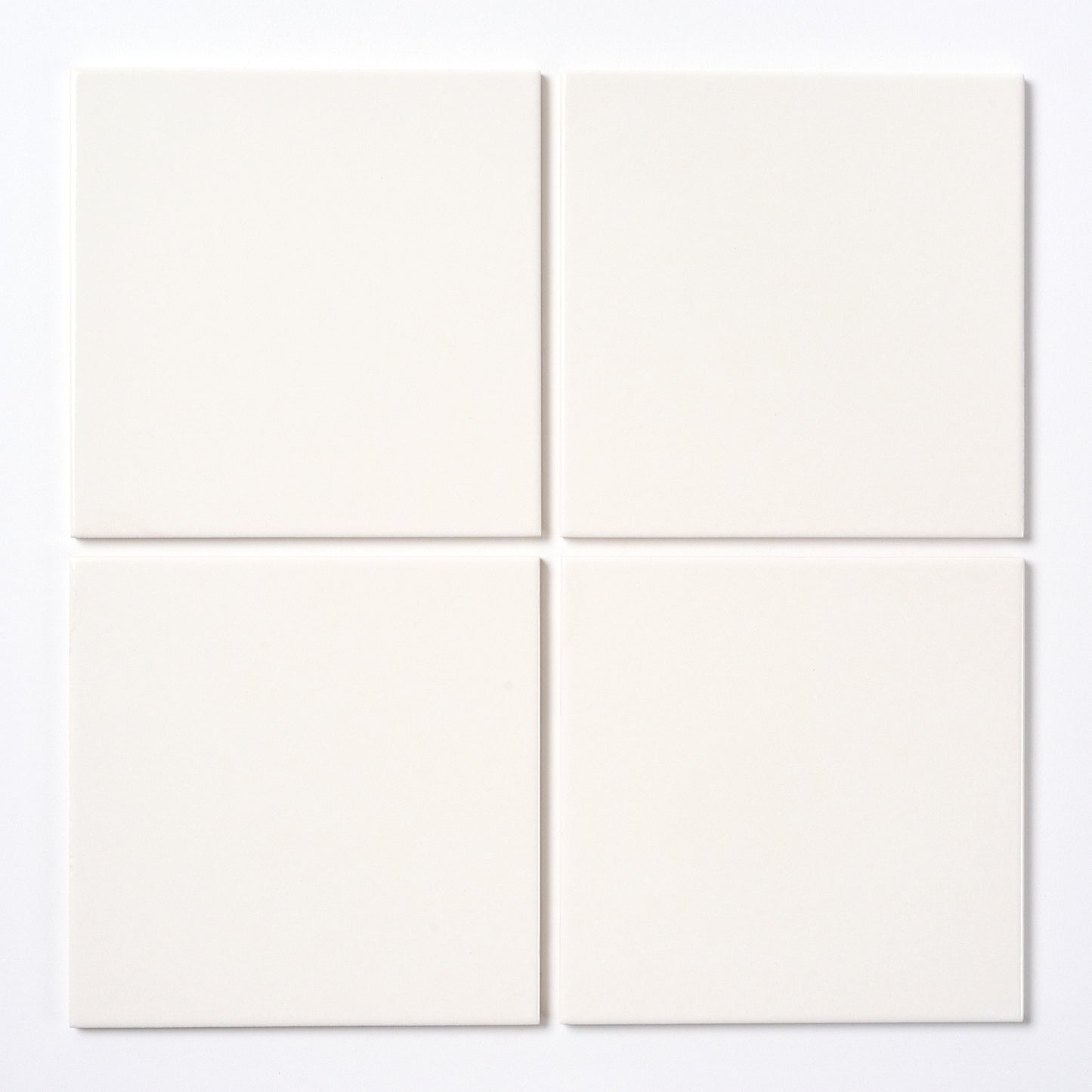 1970s Vintage Italian Plain White Wall Tile, 140 Sq Ft Available - 10 Sq Ft Per Box