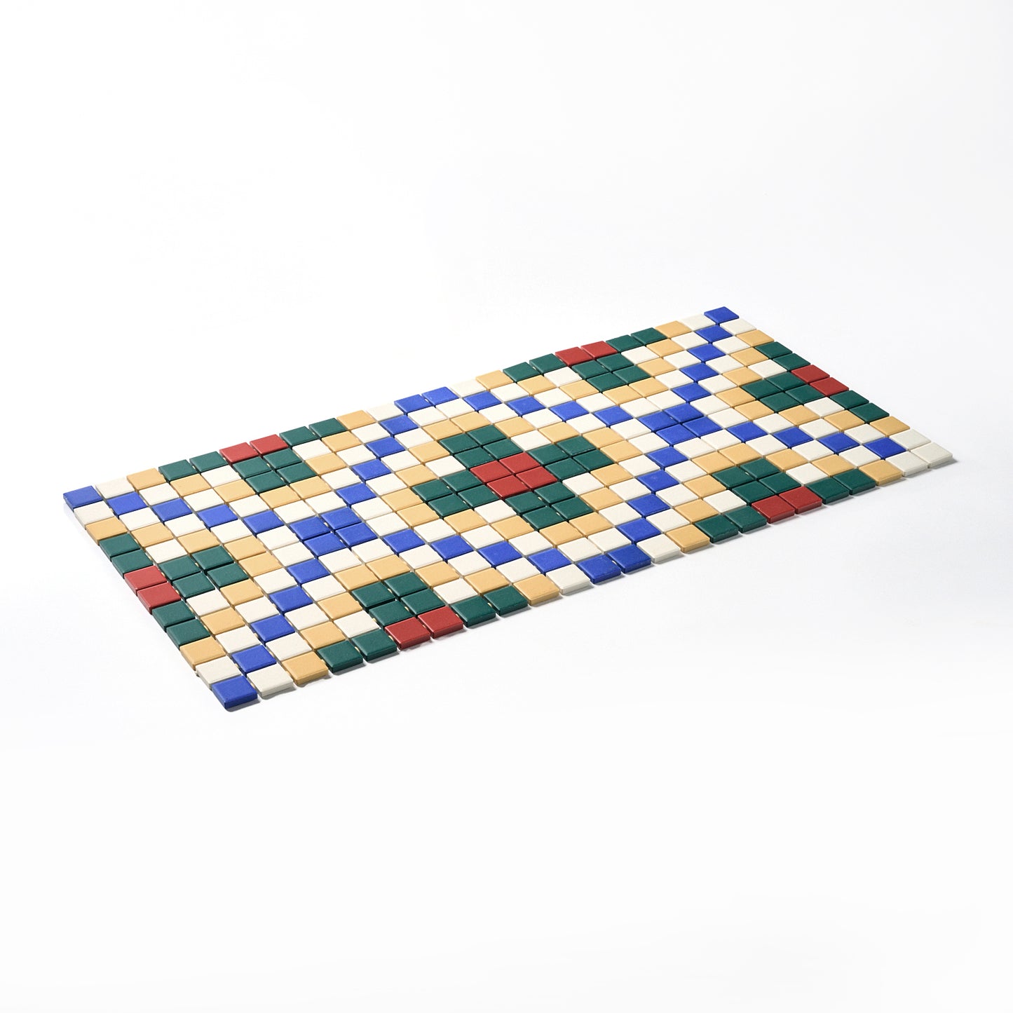 1990s Daltile Mosiac Floor Tile, 16 Sq Ft Available