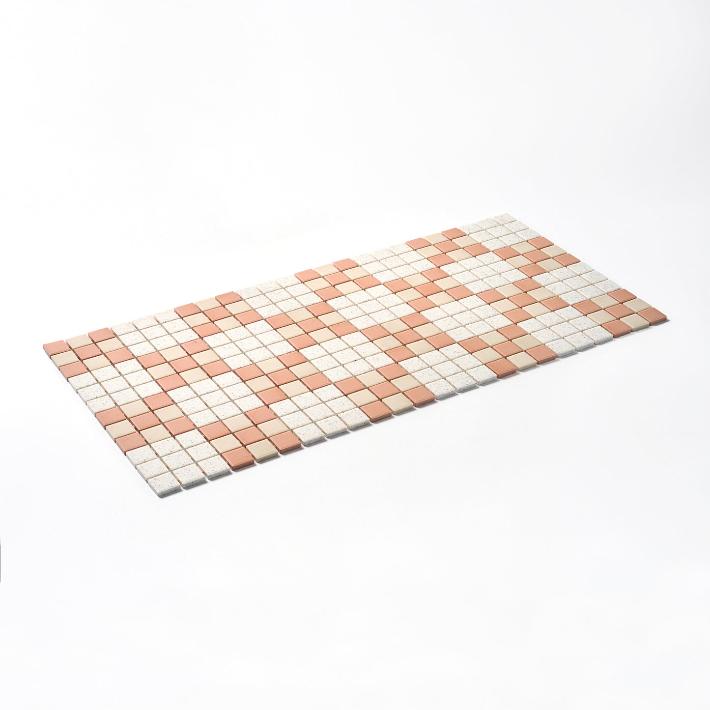 1980s Daltile Mosiac Floor Tile, 24 Sq Ft Lot - 12 Piece Set, 48 Sq Ft Available