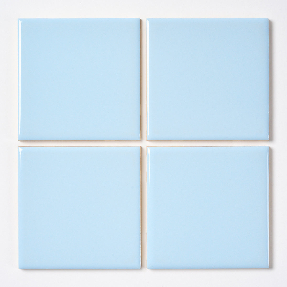 Rectangular Powder Blue Tile 1960s Romany Powder Blue Wall Tile, 7 Sq Ft Available – Vintage Tile Shop