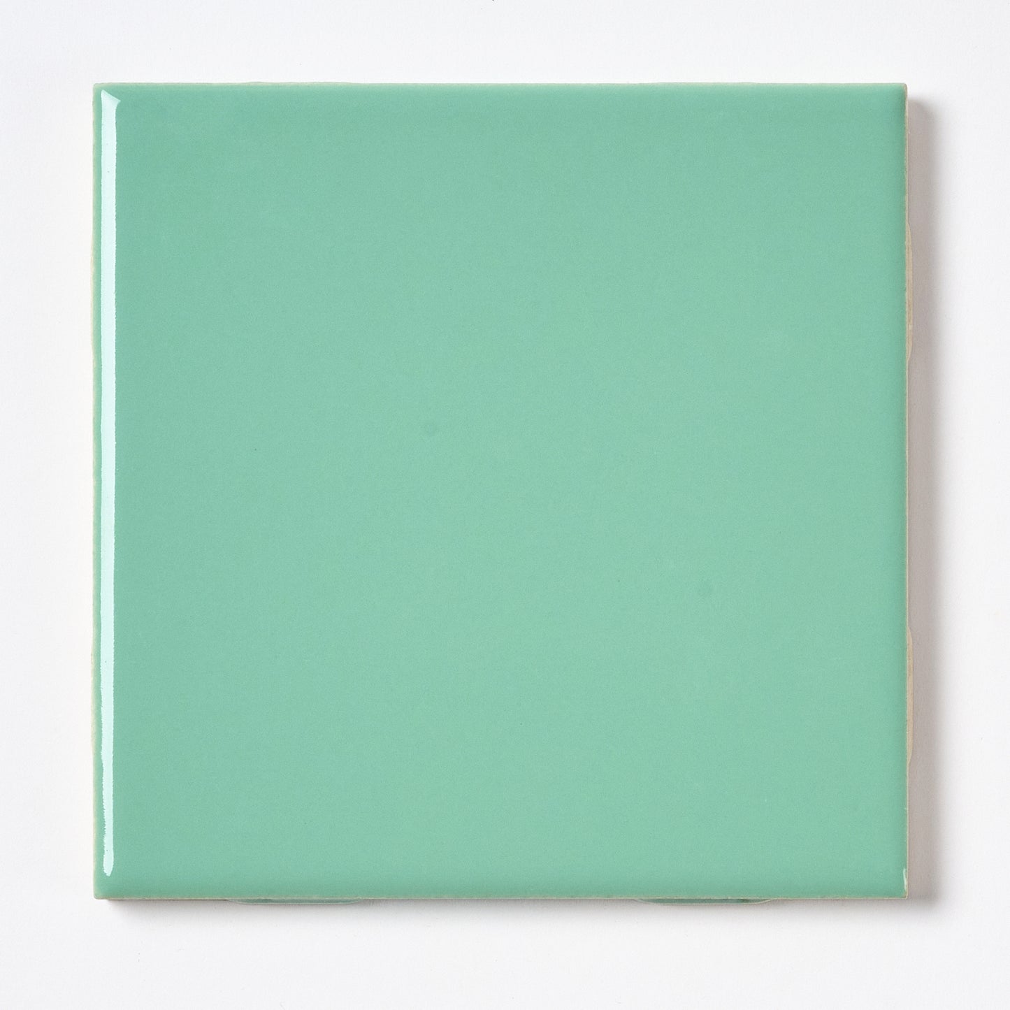 1960s National Lifetime Tile Aqua Green Wall Tile, 14.5 Sq Ft Available