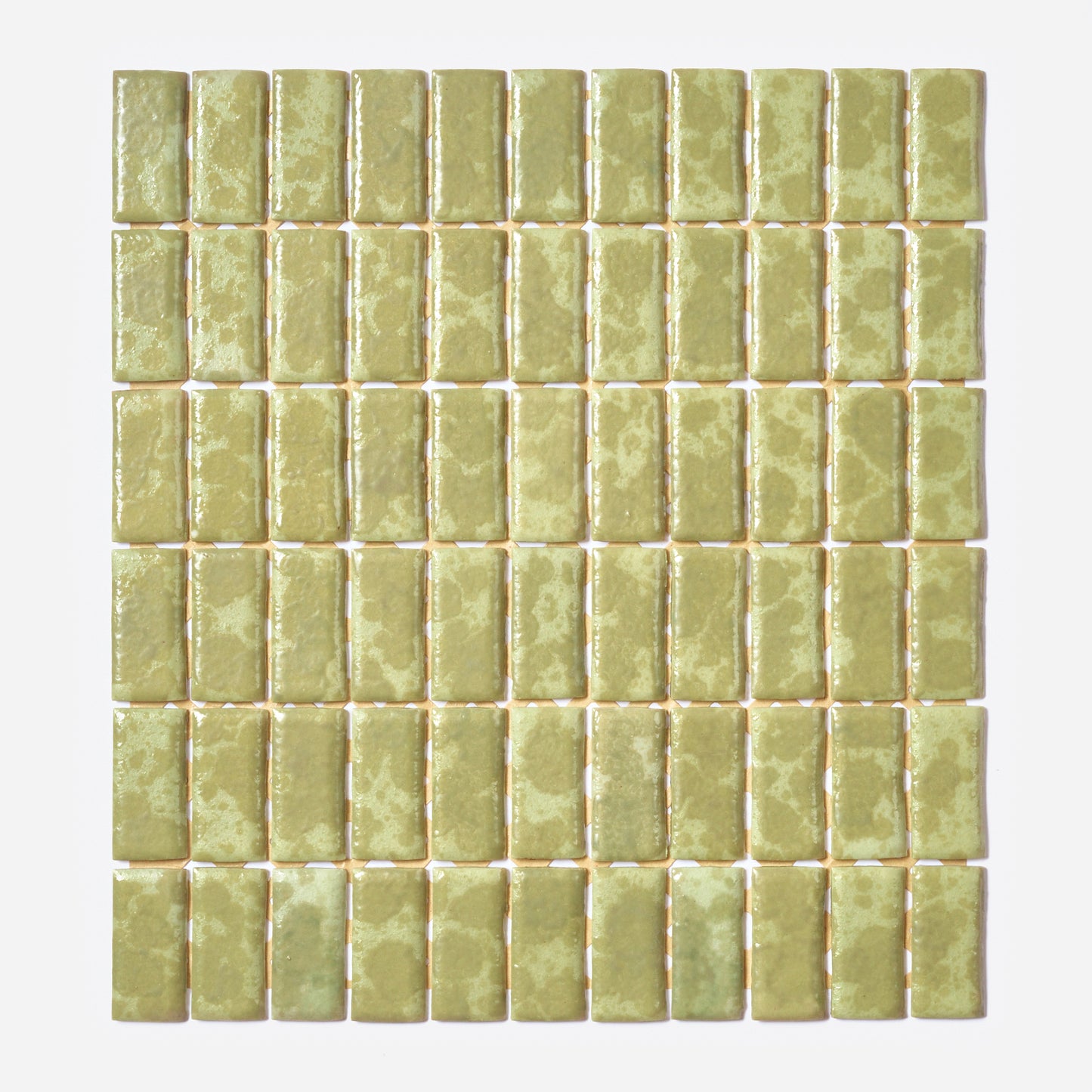 Vintage 1960s Japanese Avocado Floor/Wall Tile