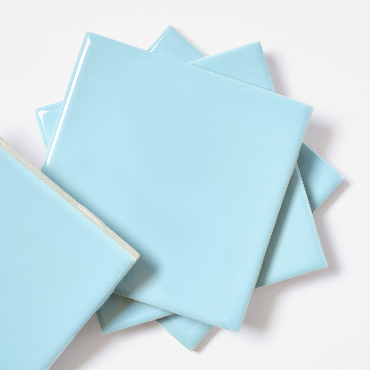 1970s Mid State Turquoise Wall Tile