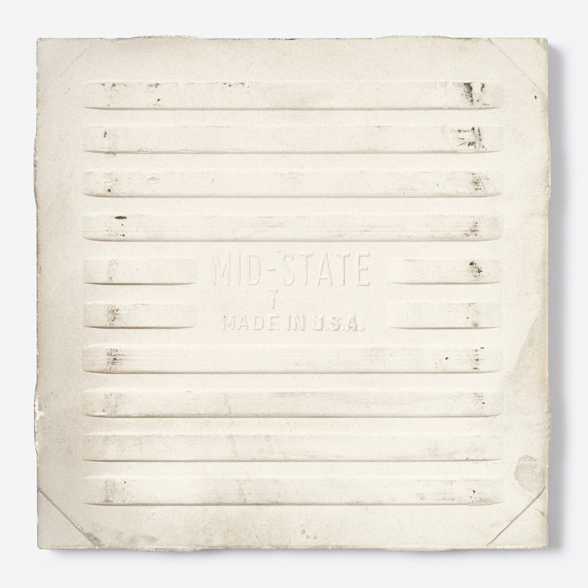 1960s Mid State Matte Parchment Wall Tile