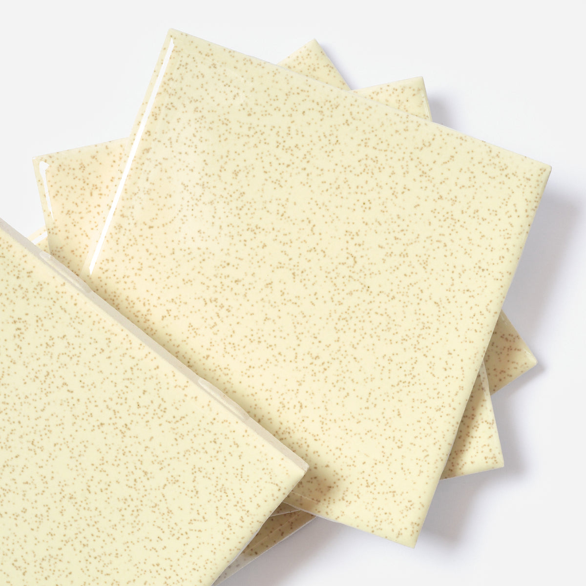 1970s Mid State Oatmeal Wall Tile