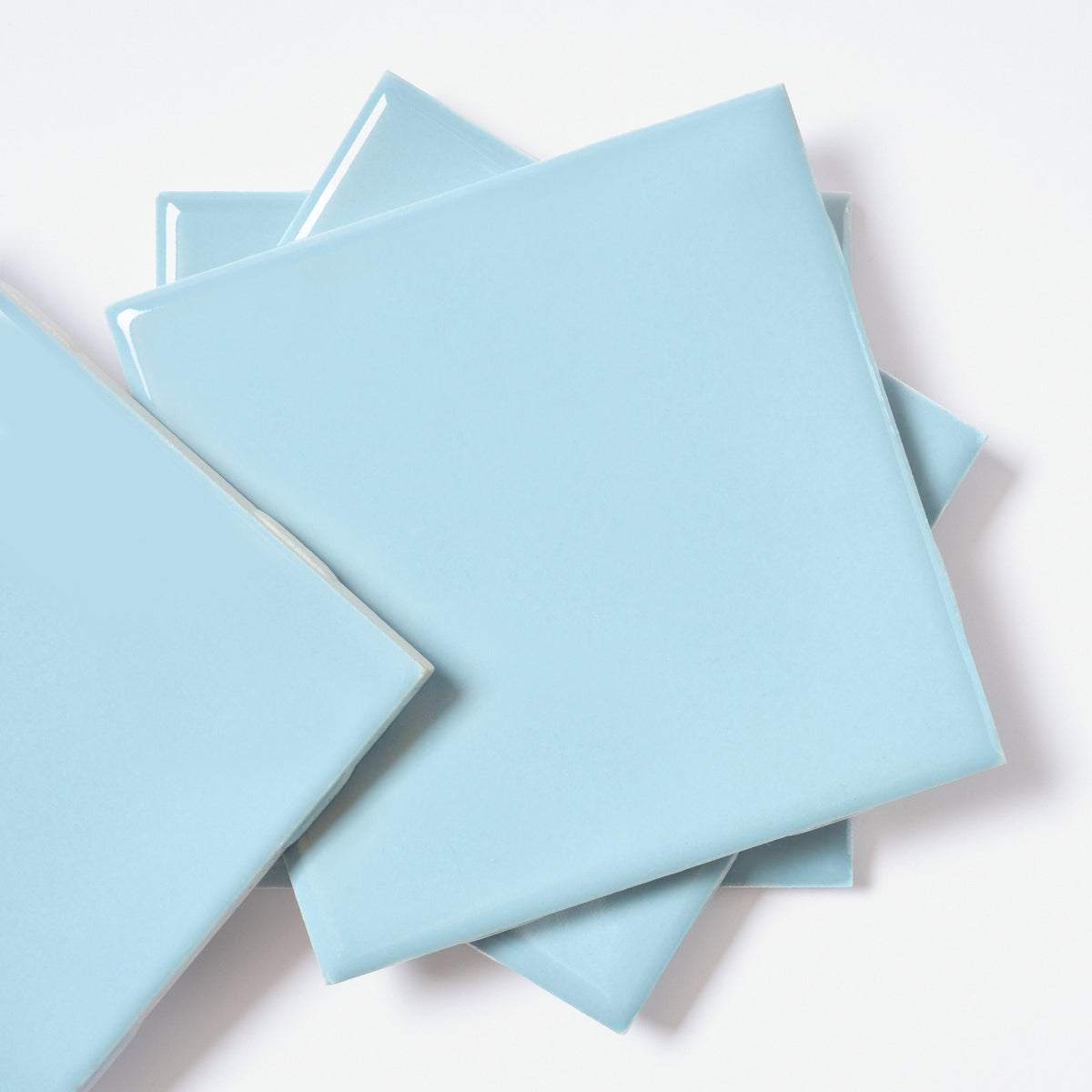 1970s Mid State Blue Denim Wall Tile