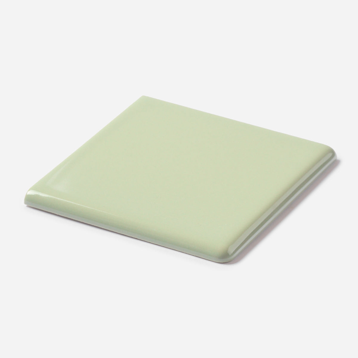 1960s FLORIDA TILE Bayberry Square Corner Bullnose Tile
