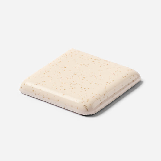 1960s Florida Tile Buckwheat Corner Bullnose Tile