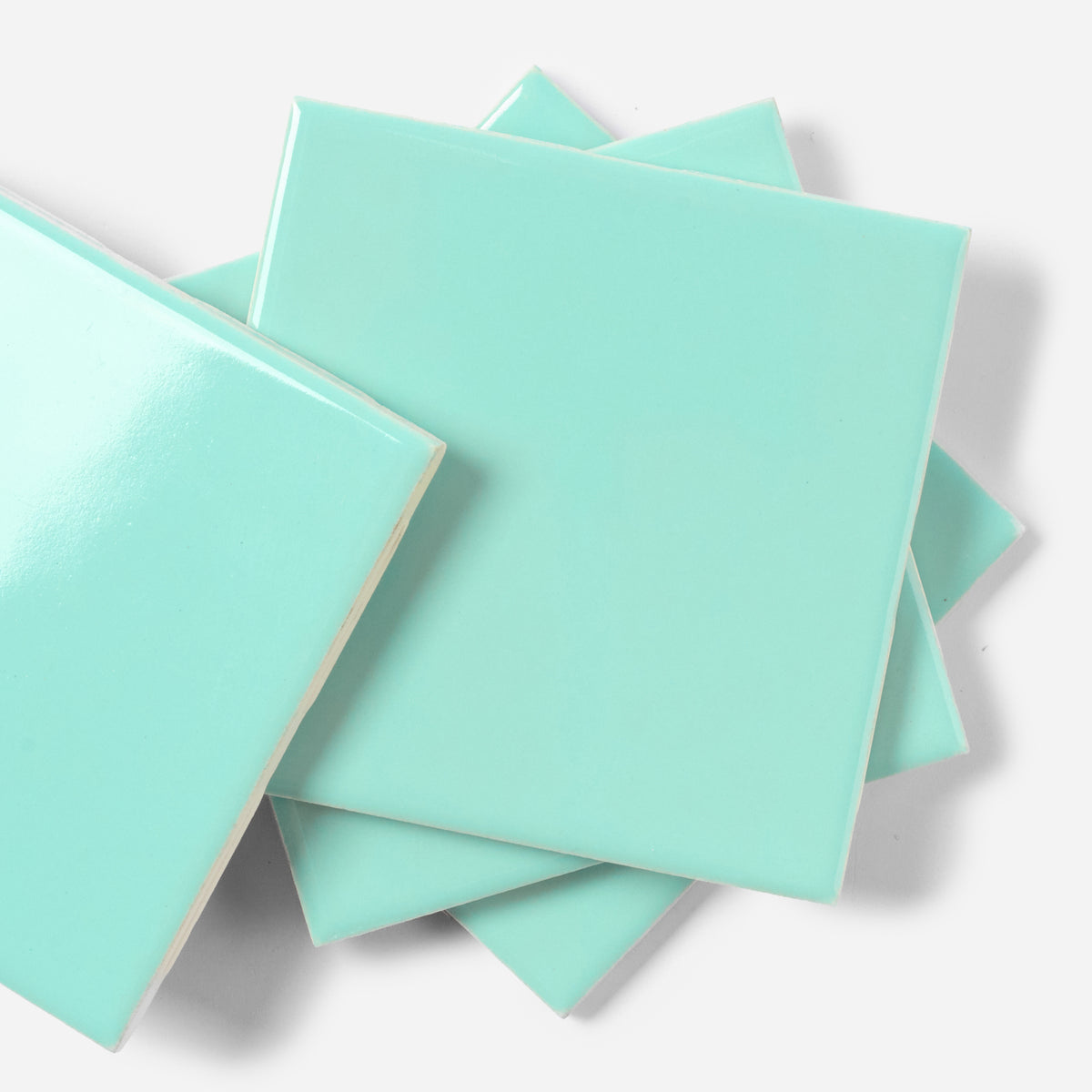 1960s FLORIDA TILE Surf Green Wall Tile
