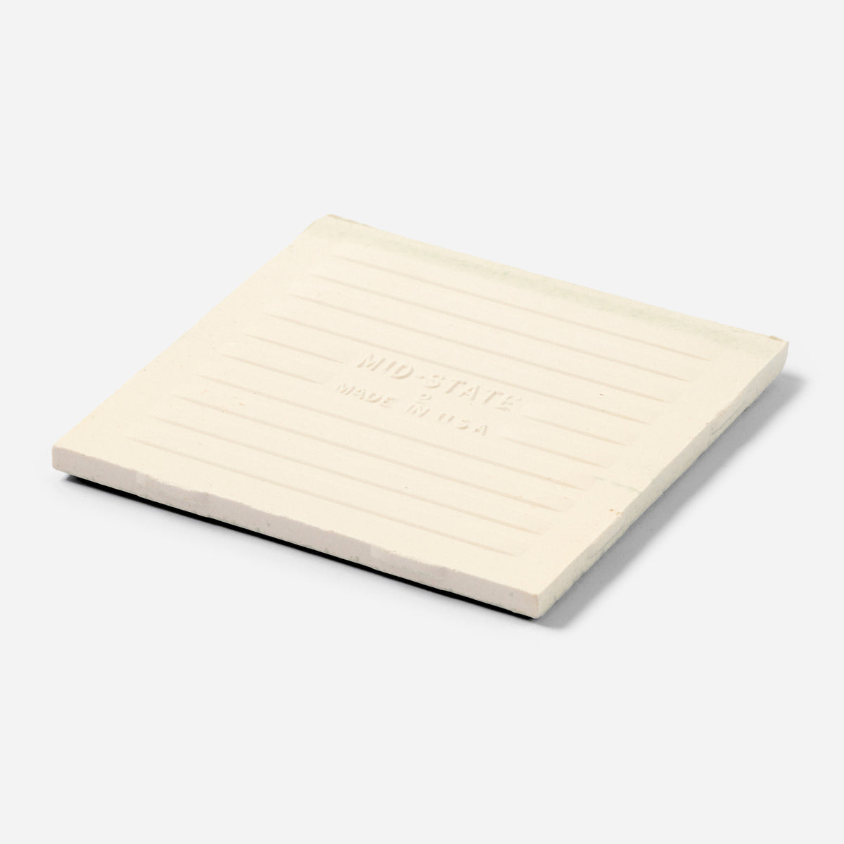 1970s Mid State Bayberry Square Bullnose Tile