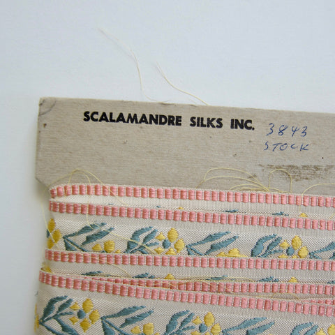 28 Yards of Vintage 1970s Scalamandre Border Tape Trim