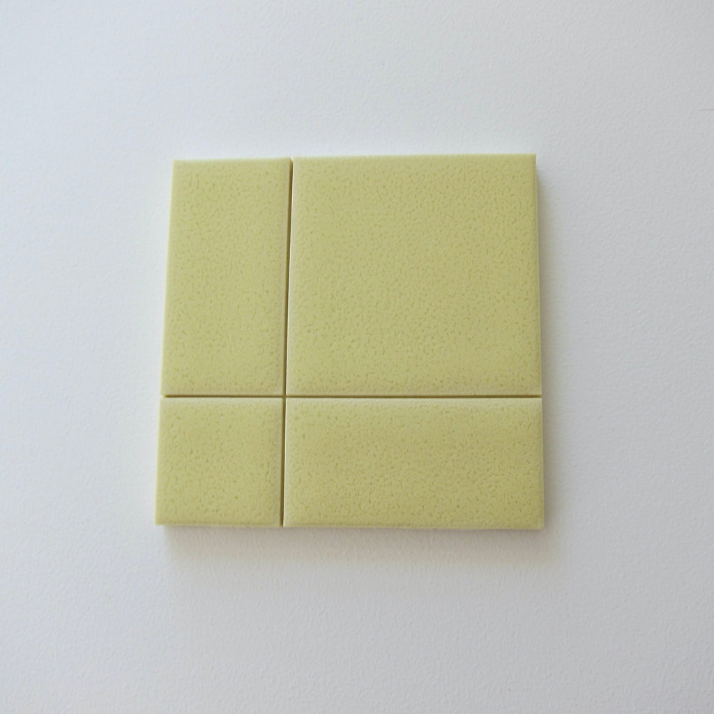 Vintage 1970s Robertson Yellow Wall Tile, 10 Sq Ft Lot - 80 Piece Set, 120 Sq Ft Available