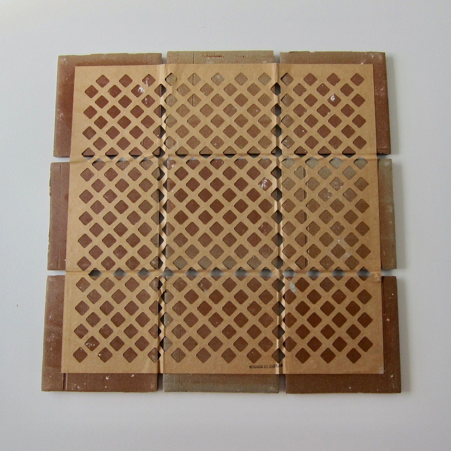 Vintage Japanese 1970s Floor/ Wall Tile, 55 Sq Ft Lot - 55 Piece Set