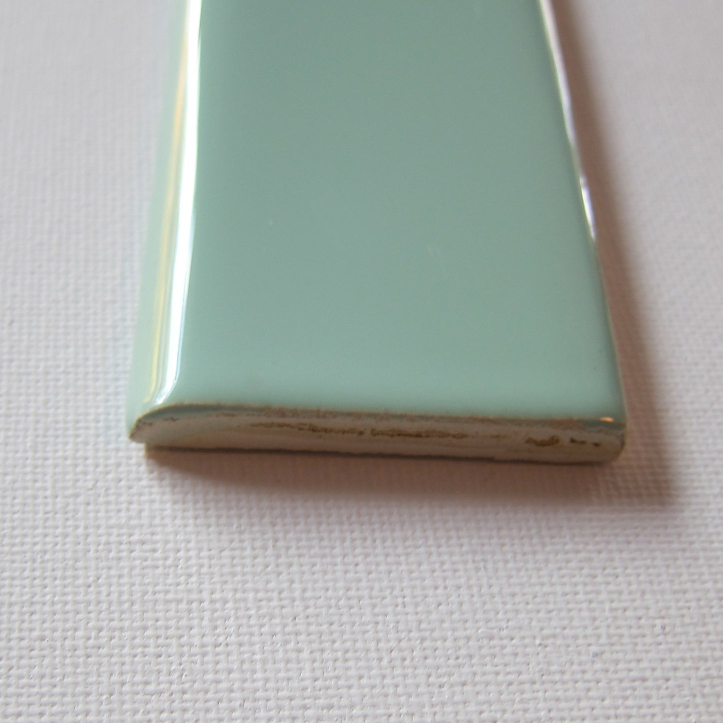 Vintage Mint Bullnose Wall TIle