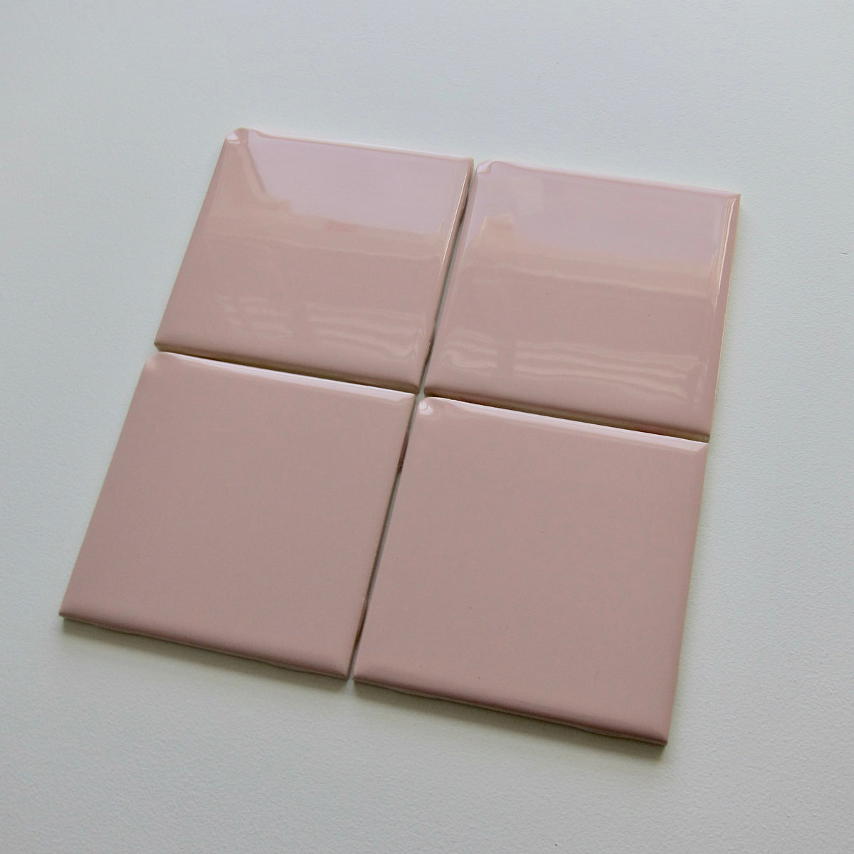 Vtg. 1960s TILECREST Ceramic Cove Edge Tile 4 1/4 Sq Vtg. 1960s TILECREST Ceramic Cove Edge Tile 4 1/4 Sq